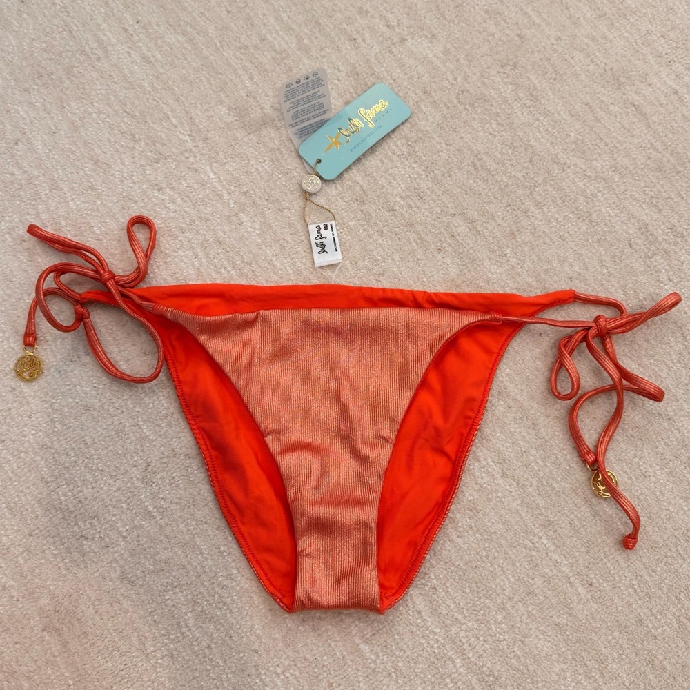 Luli fama seamless full tie side bottom NWT